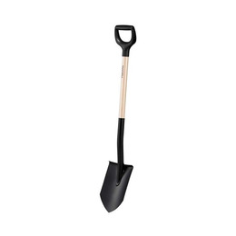 Лопата з дерев’яною ручкою Fiskars Solid
