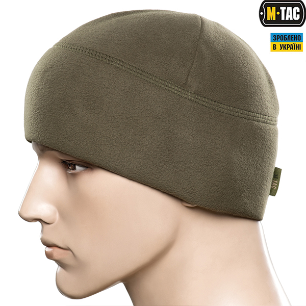 M-Tac шапка Watch Cap Elite фліс (260г/м2) with Slimtex Army Olive. Фото 2