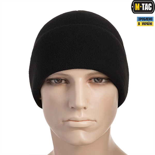 M-Tac шапка Watch Cap фліс (330г/м2) with Slimtex Black. Фото 2