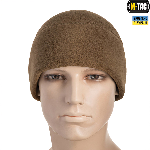 M-Tac шапка Watch Cap фліс (330г/м2) with Slimtex Coyote. Фото 2