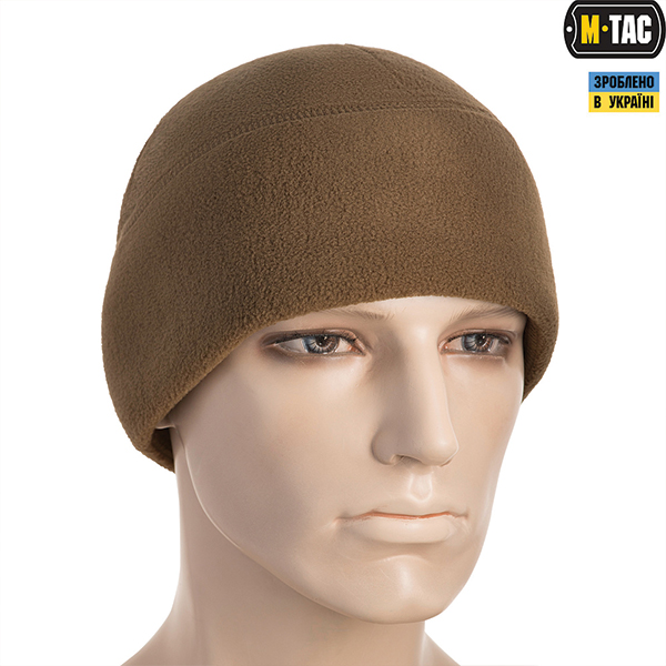 M-Tac шапка Watch Cap фліс (330г/м2) with Slimtex Coyote. Фото 3