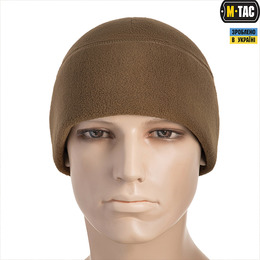 M-Tac шапка Watch Cap фліс (330г/м2) with Slimtex Coyote