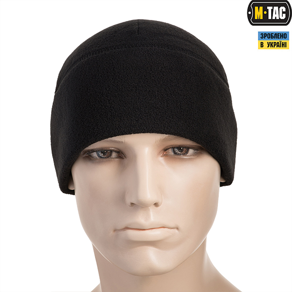 M-Tac шапка Watch Cap фліс (330г/м2) чорна. Фото 2