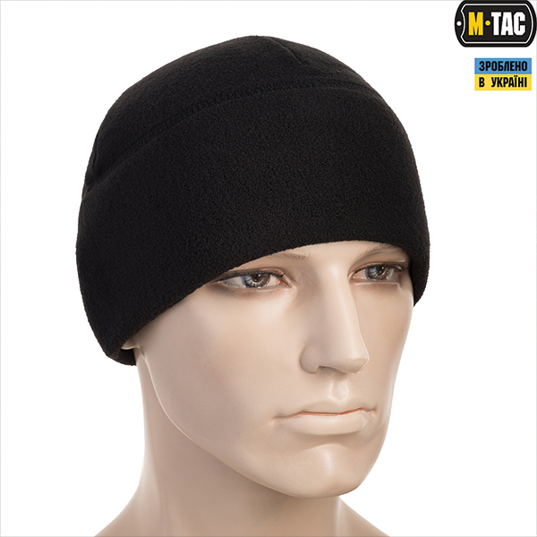 M-Tac шапка Watch Cap фліс (330г/м2) чорна. Фото 3
