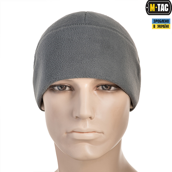 M-Tac шапка Watch Cap фліс Windblock 380 Grey. Фото 2