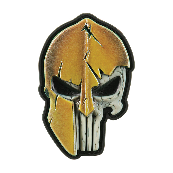 M-Tac нашивка Punisher Sparta PVC мідний