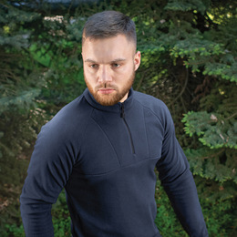 M-Tac кофта Delta Polartec реглан Dark Navy Blue. Фото 9