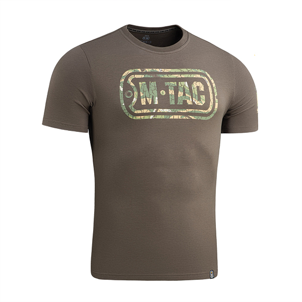 M-Tac футболка Logo Dark Olive. Фото 3