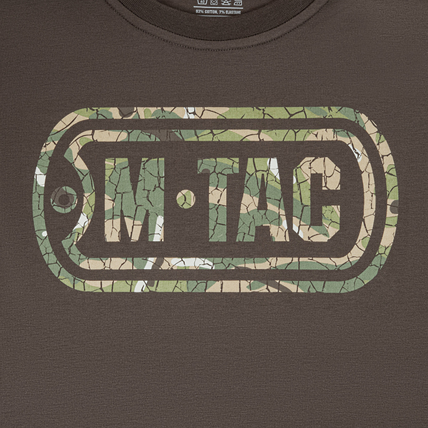 M-Tac футболка Logo Dark Olive. Фото 5