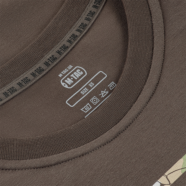 M-Tac футболка Logo Dark Olive. Фото 8