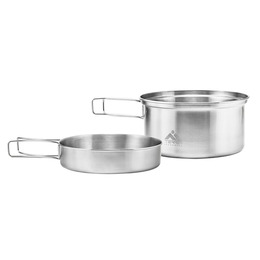 Набір посуду з нержавіючої сталі Terra Incognita Pot Pan Set M для 2-х осіб