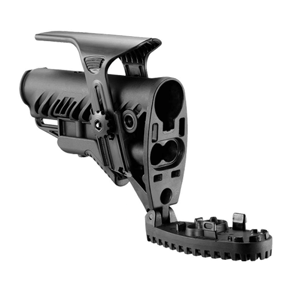 Приклад FAB Defense GLR-16 CP з регульованою щокою для AR15/M16 Black. Фото 2