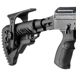 Приклад FAB Defense GLR-16 CP з регульованою щокою для AR15/M16 Black. Фото 4