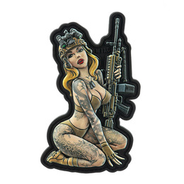 M-Tac нашивка Tactical girl №5 PVC Skandinavik