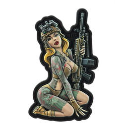 M-Tac нашивка Tactical girl №5 PVC Якудза