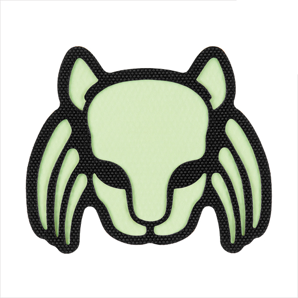 M-Tac нашивка Cat Predator Black/GID
