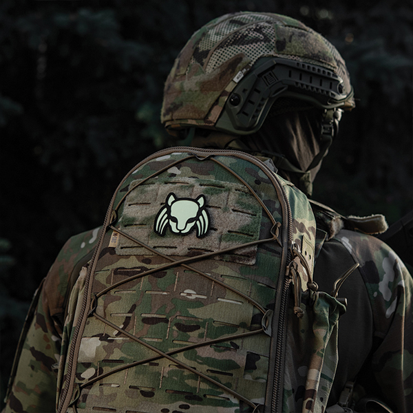 M-Tac нашивка Cat Predator Black/GID. Фото 3