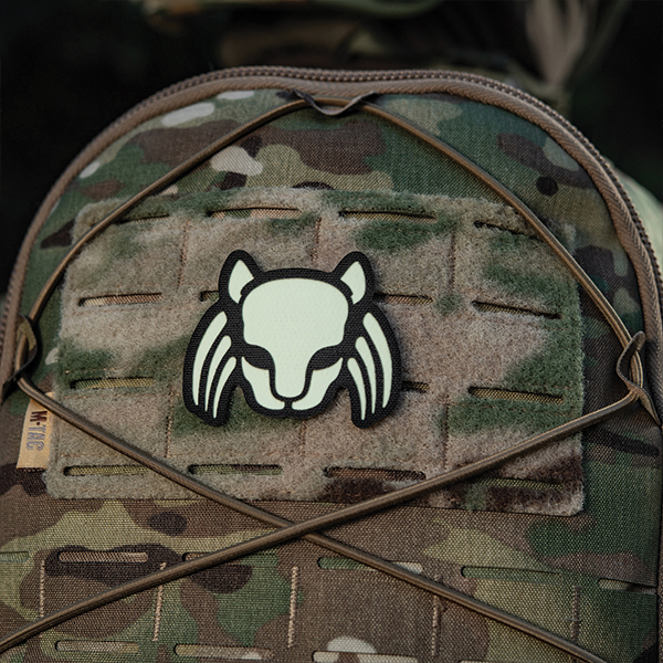 M-Tac нашивка Cat Predator Black/GID. Фото 5