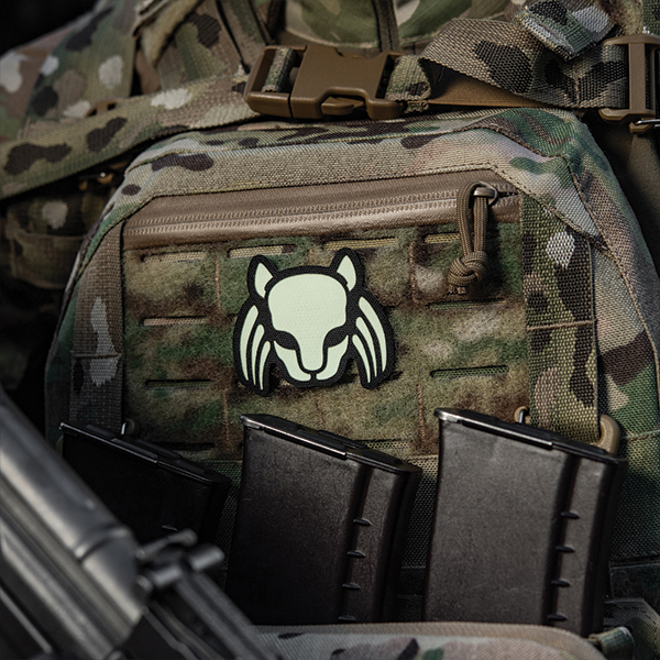 M-Tac нашивка Cat Predator Black/GID. Фото 6