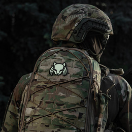 M-Tac нашивка Cat Predator Black/GID. Фото 3
