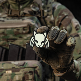 M-Tac нашивка Cat Predator Black/GID. Фото 9