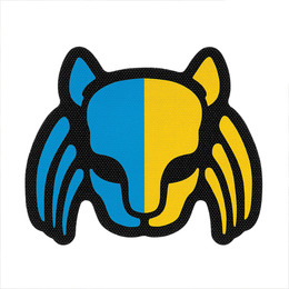 M-Tac нашивка Cat Predator Black/Yellow/Blue