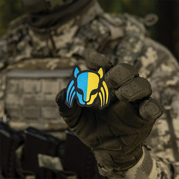 M-Tac нашивка Cat Predator Black/Yellow/Blue. Фото 10