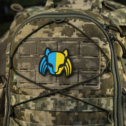M-Tac нашивка Cat Predator Black/Yellow/Blue. Фото 6