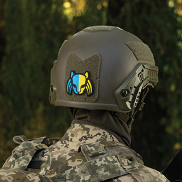 M-Tac нашивка Cat Predator Black/Yellow/Blue. Фото 8