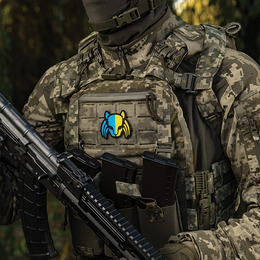M-Tac нашивка Cat Predator Black/Yellow/Blue. Фото 9