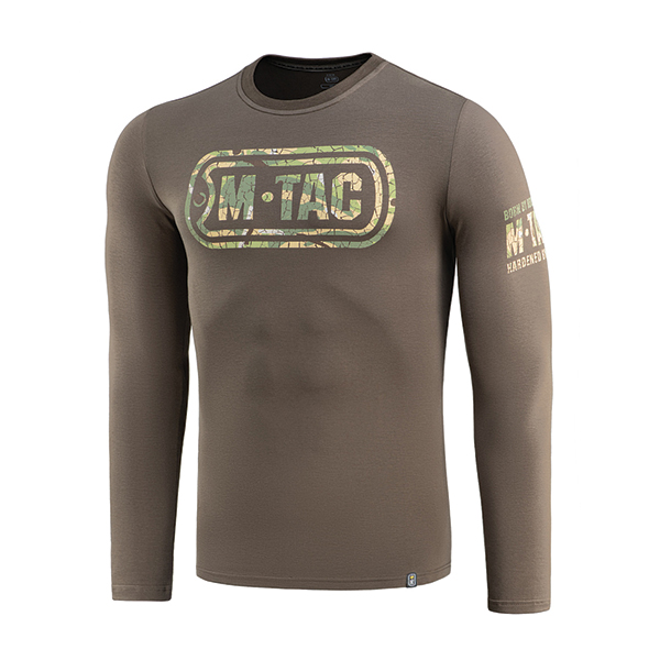 M-Tac футболка Logo довгий рукав Dark Olive