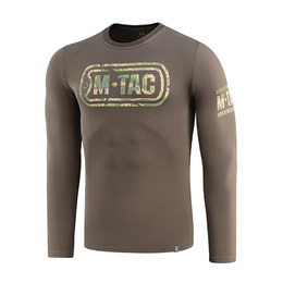 M-Tac футболка Logo довгий рукав Dark Olive