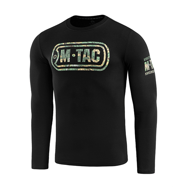M-Tac футболка Logo довгий рукав Black