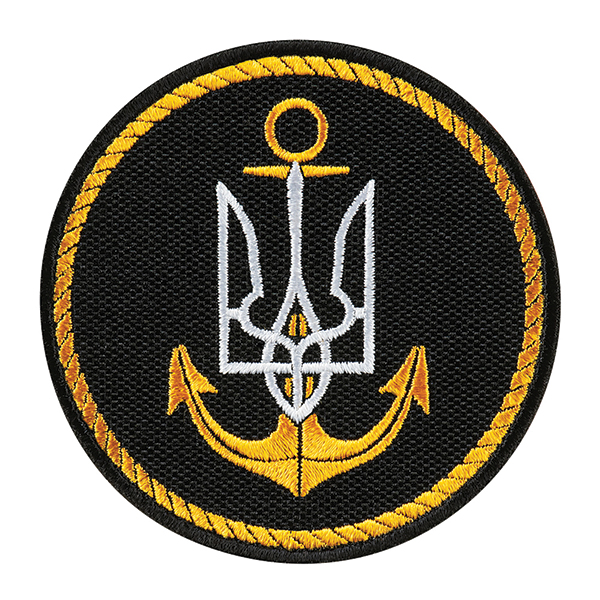 Шеврон Морська авіація ВМС тризуб білий