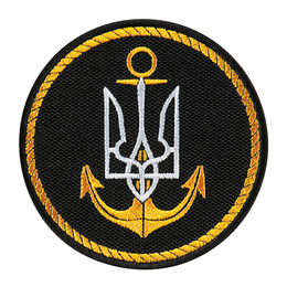 Шеврон Морська авіація ВМС тризуб білий