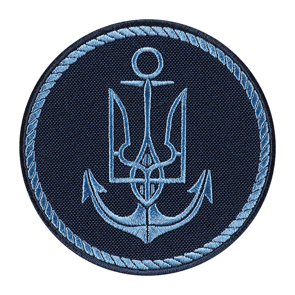 Шеврон ВМС ЗСУ синій