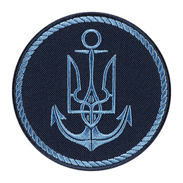 Шеврон ВМС ЗСУ синій