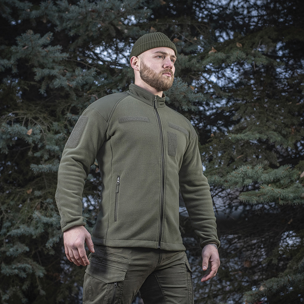 M-Tac куртка Combat Fleece Jacket Army Olive. Фото 4