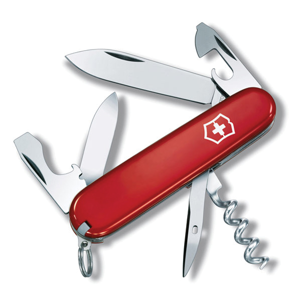 Ніж Victorinox Swiss Army Tourist червоний