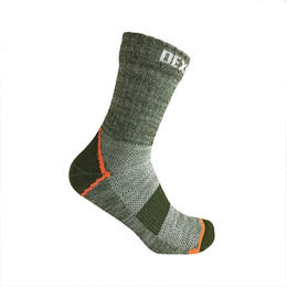 Шкарпетки водонепроникні Dexshell Terrian Walking Ankle зелені