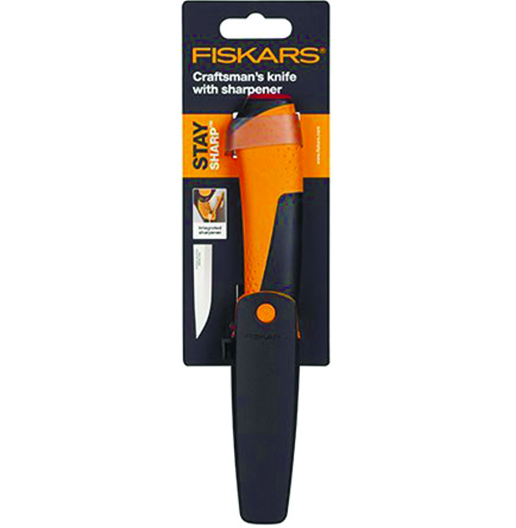 Ніж ремісничий Fiskars з точилом. Фото 2