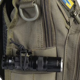 Кліпса універсальна на систему MOLLE чорна. Фото 4