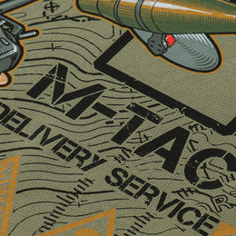 M-Tac футболка Delivery Service Light Olive. Фото 8
