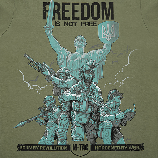 M-Tac футболка Freedom Light Olive. Фото 5
