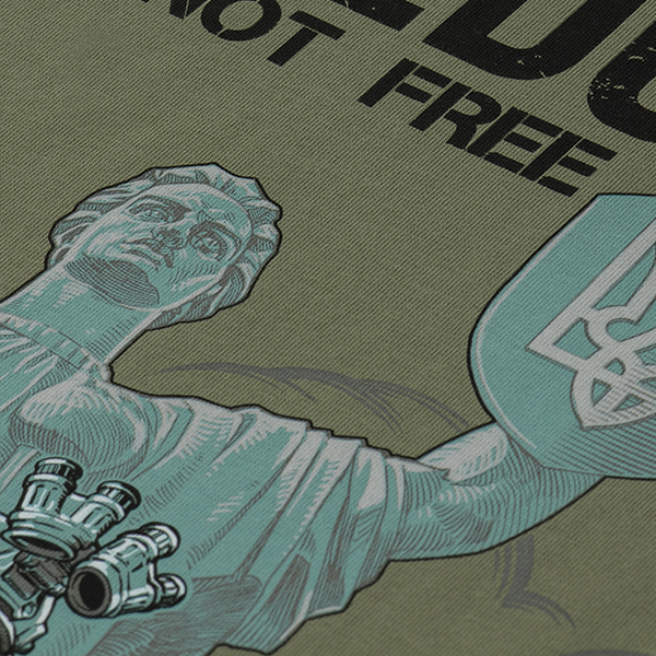 M-Tac футболка Freedom Light Olive. Фото 6
