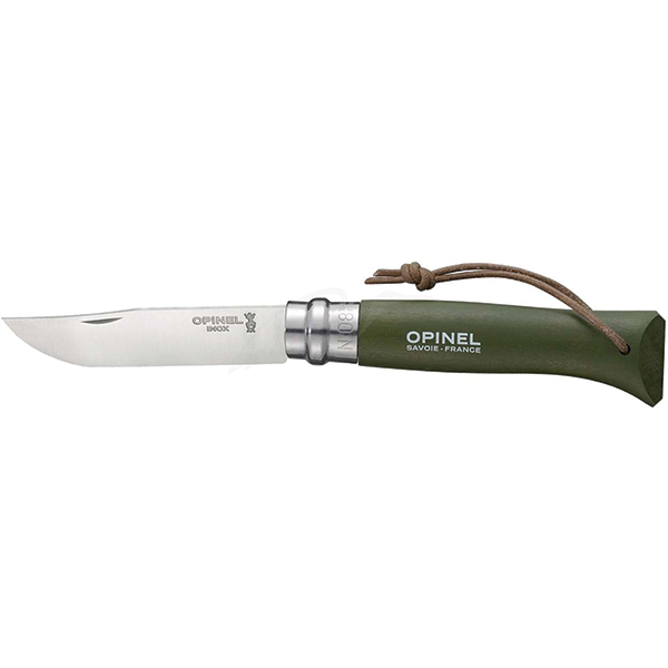 Ніж Opinel Trekking №8 Inox зелений