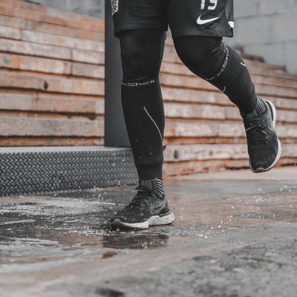 Шкарпетки водонепроникні Dexshell Compression Mudder сірі. Фото 10