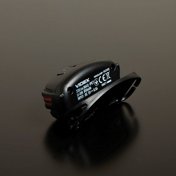 Налобний світлодіодний ліхтарик VIDEX VLF-H015 330Lm 5000K. Фото 3
