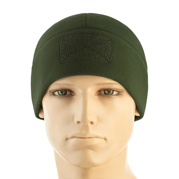 M-Tac шапка Watch Cap Elite фліс (320г/м2) з липучкою Army Olive. Фото 2
