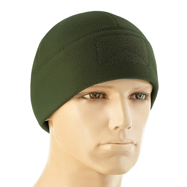 M-Tac шапка Watch Cap Elite фліс (320г/м2) з липучкою Army Olive. Фото 3